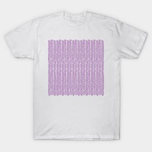 Knit Wave Amethyst T-Shirt